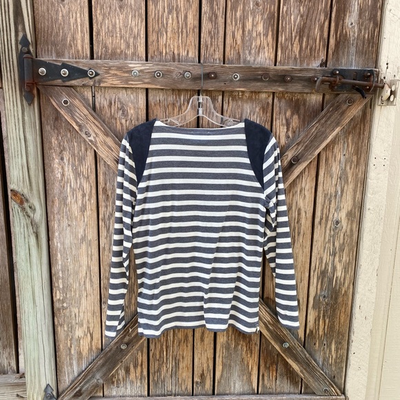 J. Crew Stripped Long Sleeve Shirt - Picture 5 of 8